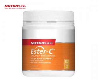 Nutralife 纽乐 酯化型维生素C1000mg+生物类黄硐 200粒 Nutralife 纽乐 酯化型维生素C1000mg+生物类黄硐 200粒